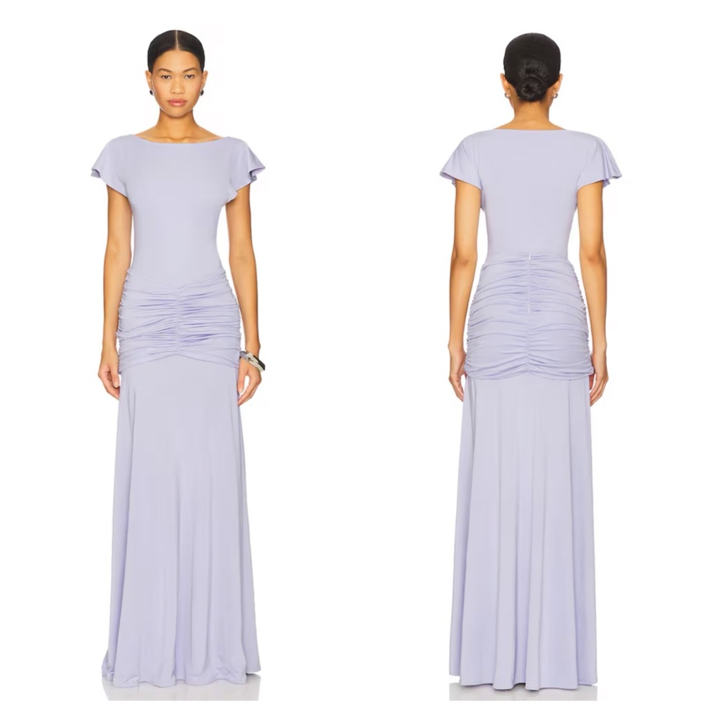 OW Collection x REVOLVE Gaia Maxi Dress in Periwinkle Size L